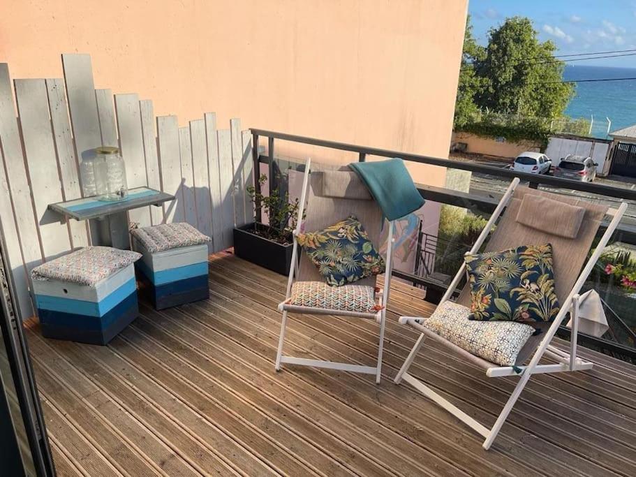 Le 136 Belle Vue Lägenhet Le Gosier  Exteriör bild